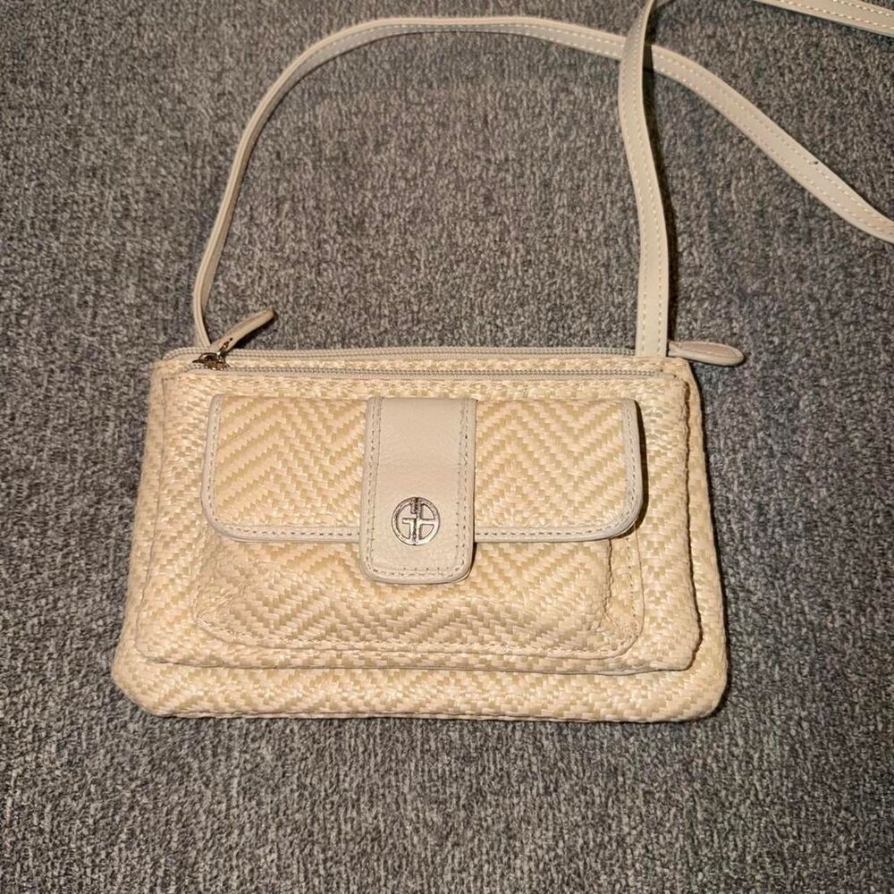 Giani-bernini Women's Cream and Tan Bag